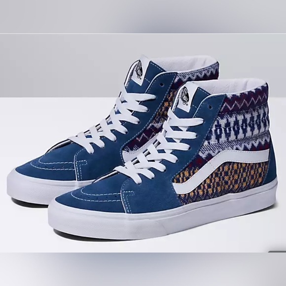 Vans Sk8-Hi Fair isle Sneaker Skater High Top Shoes